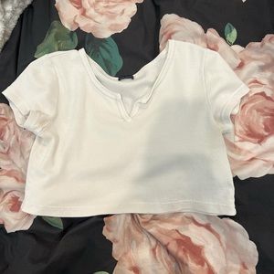 brandy melville mini white shirt